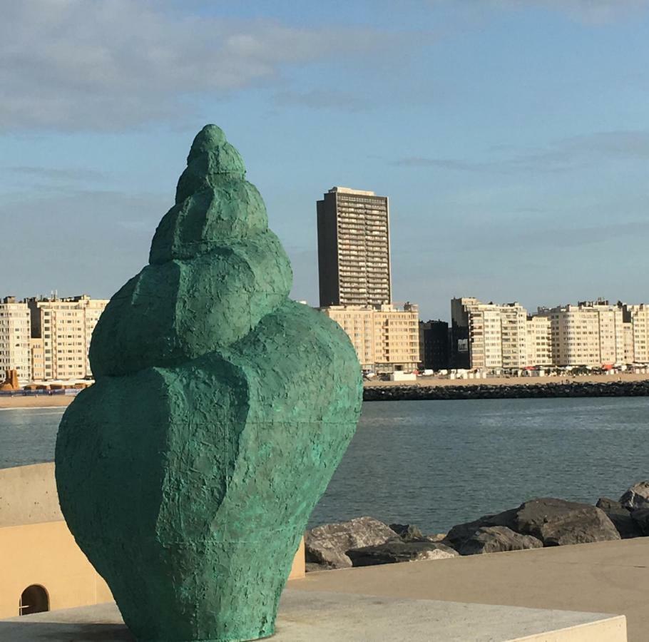 Sea And City View With Double Terrace Flat C Oostende Extérieur photo
